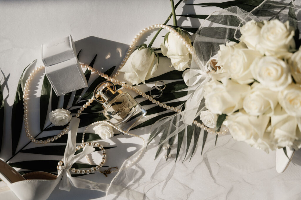 Flatlay Hochzeitsdeko Hochzeitsplaner Bayern